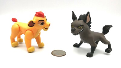 Lion Guard KION JANJA HYENA Just Play Cake Topper PVC Figures Disney 