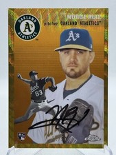 Norge Ruiz 2023 Topps Chrome Platinum Gold Refractor RC SSP 21/50