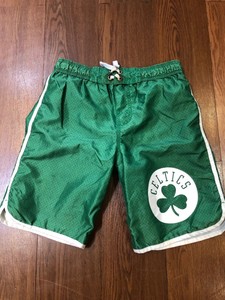 boston celtics shorts with pockets