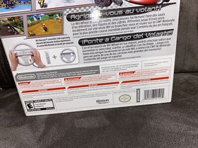 BRAND NEW Mario Kart Wii Wheel Bundle ( Nintendo Wii)