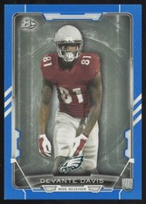 2015 Bowman #102 Devante Davis Rookies Blue Philadelphia Eagles /499
