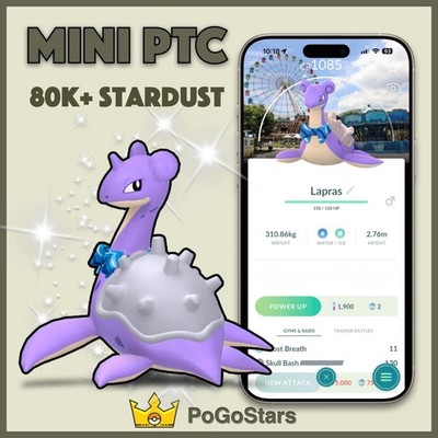 Pokémon PTC Go - Shiny Lapras Scarf Taipei Amusement Park Special Background 