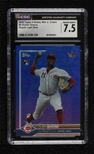 2022 X Bobby Witt Jr Crown Collection Jewel 58/150 Hunter Greene #5 CGC 7.5 0ji1