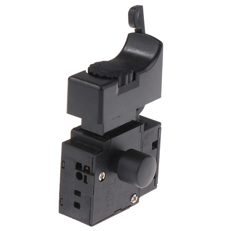 NICHT GEMARKE FA2-6/1BEK Black 6A 250V Electric Drill Speed Control Trigger Button SwitJ.z9