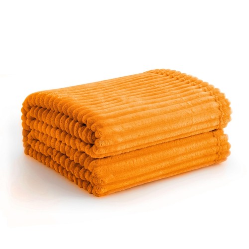Vessia Flannel Fleece Throw Blanket for Couch,Sofa,Bed, 300GSM Microfiber Lig...
