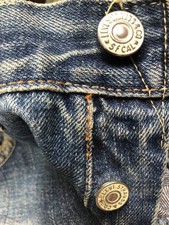 Vintage 1965 Levi's 501XX Double Name Jeans Size W 32 Indigo