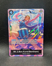 One Piece Mr.2.Bon.Kurei(Bentham) OP14-091 Alt Art (SR) NM - IN HAND