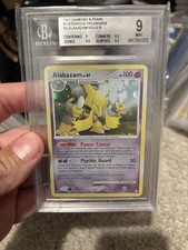 POKEMON MYSTERIOUS TREASURES #2/123 ALAKAZAM HOLO Beckett 9 Pop 6