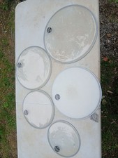 Used TAMA Power Craft 250 Drum Heads for Snare And 4 Toms