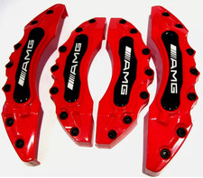 Brake Caliper Covers For Mercedes 4matic A B C E Ml Gl Amg Gla Gle Cl Set New 28 Brake Caliper Covers For Mercedes 4matic A B C E Ml Gl Amg Gla Gle Cl Set New 28