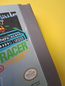 Cartucho Nintendo NES Rad Racer (buena etiqueta)