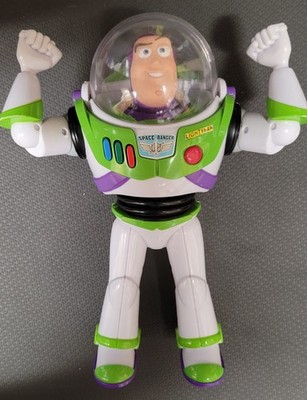 Disney Buzz Lightyear Toy Story Talking 12'' Figure Thinkway Toys -  22 SAYINGS