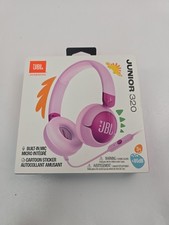 JBL Junior 320 Wired on-Ear Kids Headphones Safe Sound 85dB Built-in mic Purple