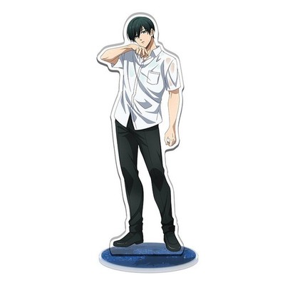 Anime blau Schloss Cartoon Acryl Ständer Mikage Rin Cosplay Figur Schreibtisch Aufsteller