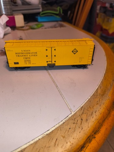 Kit Accurail HO Erie Rd #37808 (coche refrigerador de madera de 40') CONSTRUIDO BONITO | Zustand: Used