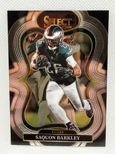 Panini Select 2025 Saquon Barkley Suite Level #391 Philadelphia Eagles Silver 