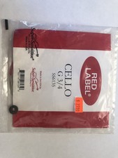 Red Label Cello G Single String 3/4 Super Sensitive Ss6135 New
