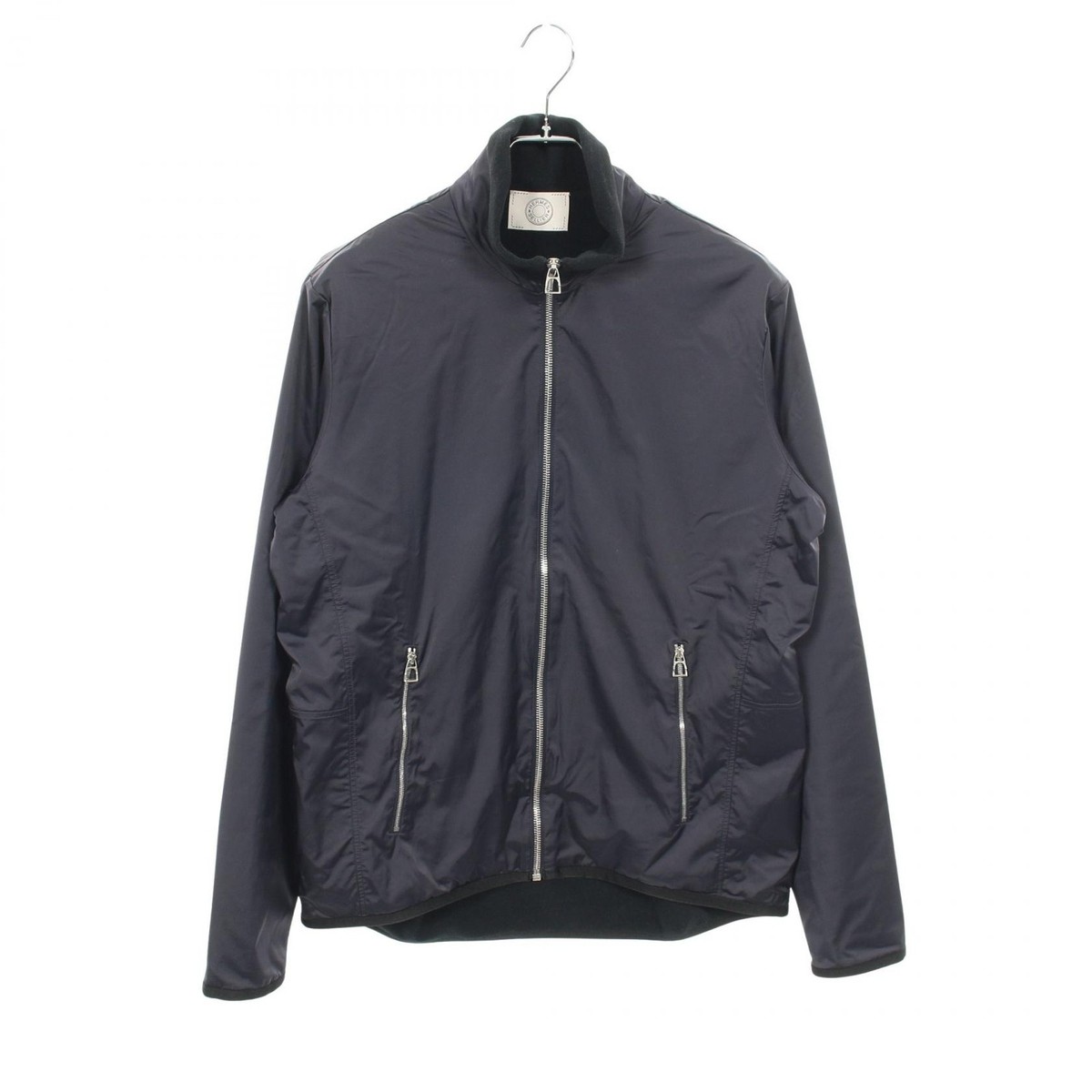 ジャケット・アウター hermes zip up jacket HERMES zip-up Blouson Jacket Nylon Navy Used mens size L | eBay