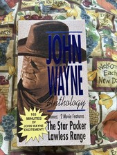 John Wayne Anthology VHS 1991 Set Of 2 VHS Tapes