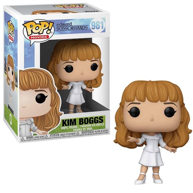 Kim Boggs #981- Edward Manos De Tijera Funko Pop! Películas [Vestido Blanco]