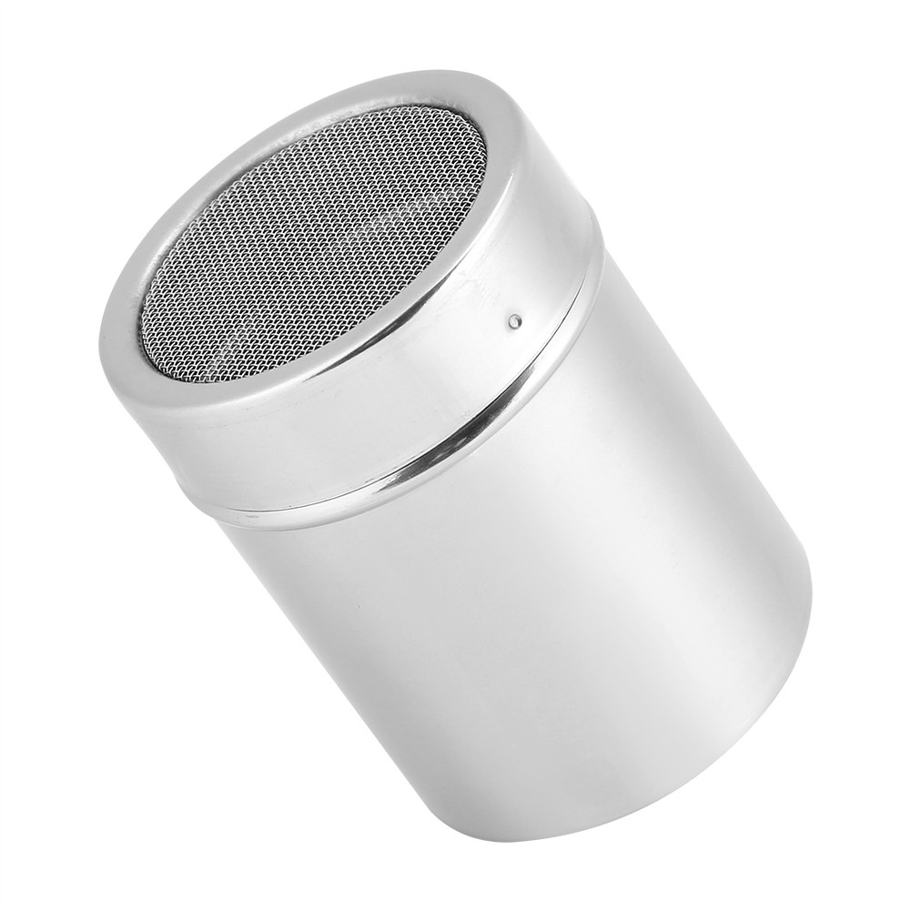 Powder Duster Chocolate Shaker Cocoa Flour Coffee Sifter Latte Cappuccino De HOT