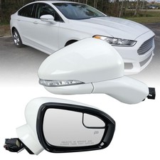Passenger Side Mirror Compatible with Ford Fusion 2016-2022 Mirror with Power...