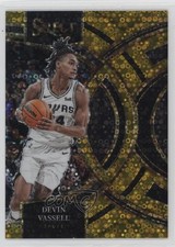 2023 Panini Select Premier Level Gold Disco Prizm 3/10 Devin Vassell #153 15wb