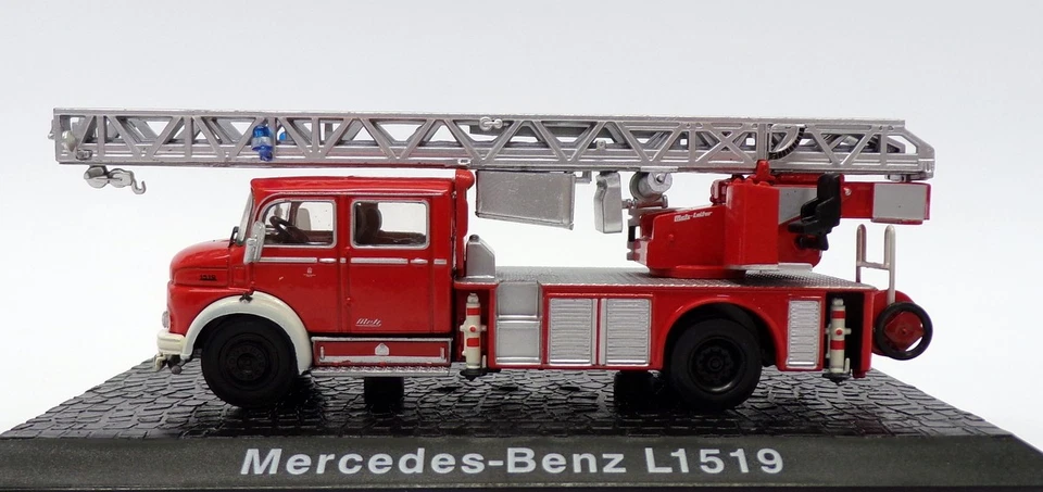 Atlas Ediciones Escala 1/76 4144 109 - Mercedes Benz L1519 - Bomberos Foto 3 de 4