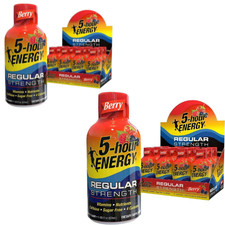 5-hour ENERGY Shot | Regular Strength | Berry Flavor | 12 Count Pack! PACK OF 2