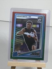 2025 Panini Donruss - Arian Smith #386 [Optic Rated Rookie Red Green Prizm]