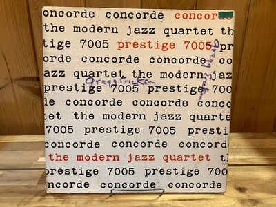 THE MODERN JAZZ QUARTET - PRESTIGE 7005 vinyl record lp
