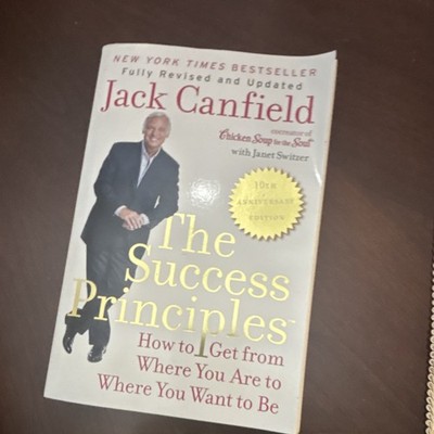 Success Principles 10th Anniversary Jack Canfield Janet Switzer Paperback Harpe 