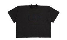 YEEZY x GAP Balenciaga 78 Crop Dove Black Top - Large