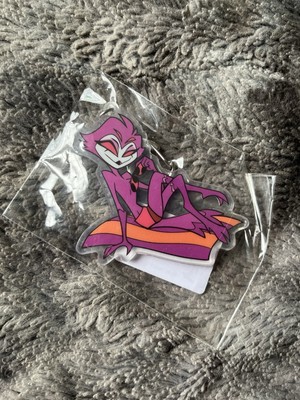 Helluva Boss Sommer Stolas Acryl Schlüsselanhänger offiziell Vivziepop