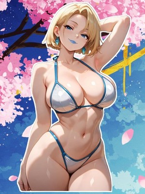 Adult Anime Waifu Marvel Emma Frost 6'' Vinyl Sticker
