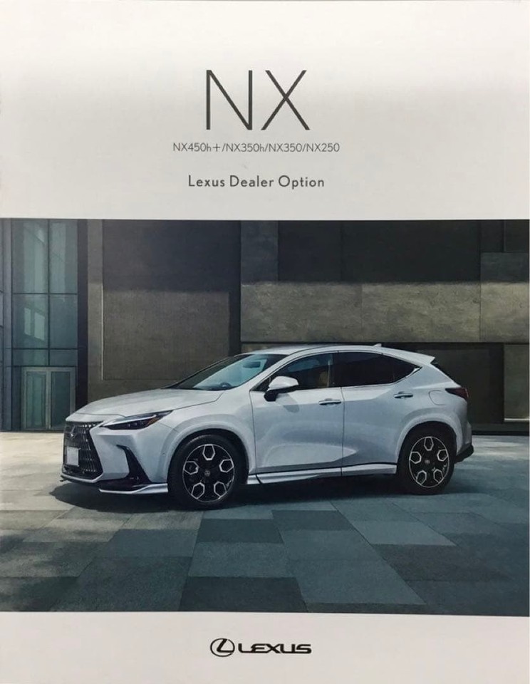 Lexus Rx Color Catalogue Lexus Catalog Rx 2 Nx | eBay Australia