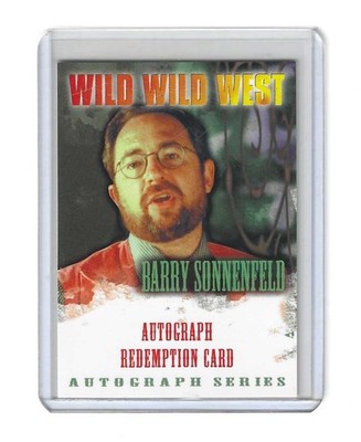 The Wild Wild West Premier Edition - AUTOGRAPH REDEMPTION CARD BARRY SONNENFIELD