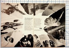 Vintage IBM Computer Ad 1960s Magazine Ephemera Technology Recruiting