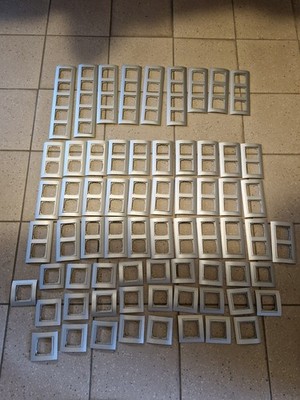 Gira Event Silber Rahmen Einfach Zweifach Dreifach Vierfach System 55