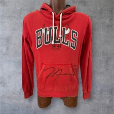 FELPA BASKET NBA CHICAGO BULLS NO MATCH WORN ISSUED SIGNED MICHAEL JORDAN