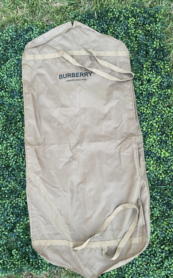 BURBERRY Londres Inglaterra Color Caqui Viaje Largo Prenda Bolso-Embalable-41” Foto 2 de 4