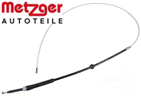 Metzger 17.9027 Seilzug FüR Feststellbremse Handbremsseil Bremsseil FüR VW-image