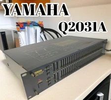 Yamaha Q2031A  Dual Channel  31 Band Graphic Rack Mounted Equalizer Working OK