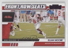 2021 Panini Contenders Draft Picks Front Row Seats Purple Elijah Moore #25 06vg