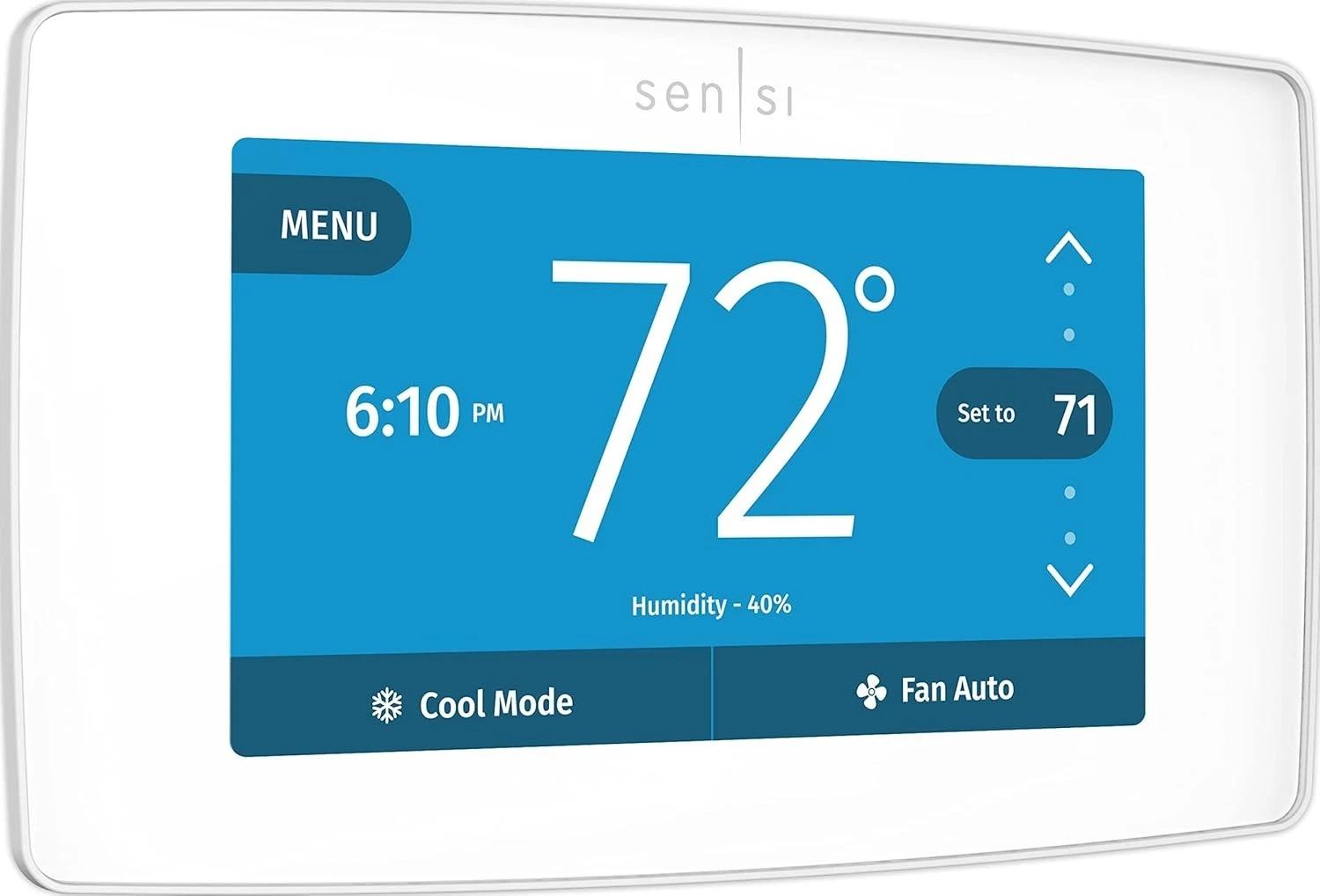 Emerson Sensi Touch Wi-Fi Smart Thermostat with Color Touchscreen ST75W White NB
Opens in a new wind