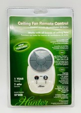 Hunter Ceiling Fan Light Remote Control Digitally Programmable Model 27208 NEW