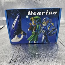 12-Hole Alto C Ceramic Ocarina, with Display Stand, Protective Bag and Song B...