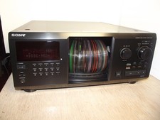 TESTED Sony CDP-CX355 MegaStorage 300-Disc CD Changer Player No Remote