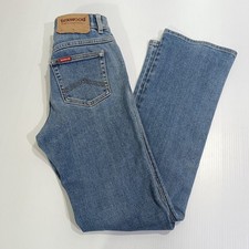 Vintage Texwood Apple Jeans Womens Size 24 L29 Blue Bootcut Viloft Blend Denim