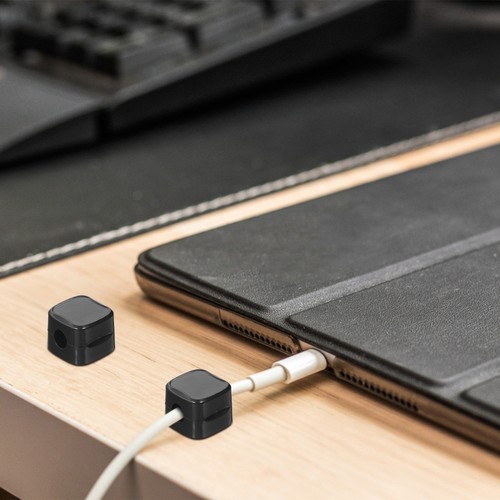 6 Pcs Magnetic Cable Organizer Charging Organiser Storage Manager Data - 第 2/11 張圖片